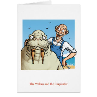 Walrus en Carpenter Card