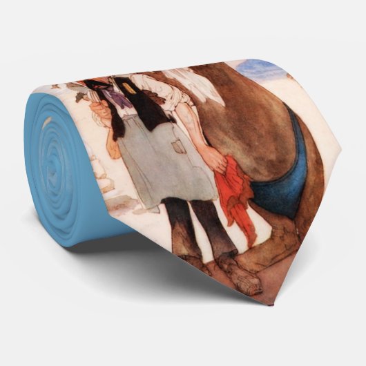 Walrus en Carpenter Stropdas (Opgerold)