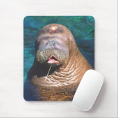Walrus Eyes Closed Mousepad Muismat (Met muis)