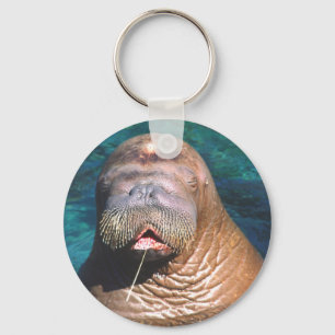 Walrus Eyes Closed Sleutelhanger