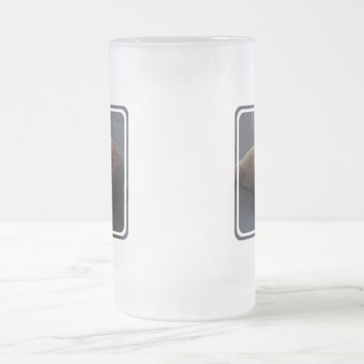 Walrus Frosted Beer Mok (Center)