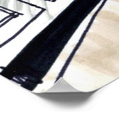 Walrus Frozen Section Funny Poster (Hoek)