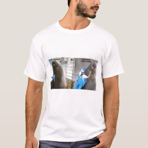 Walrus grappig t-shirt