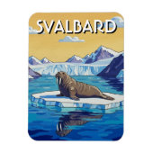 Walrus in Svalbard Norway Magneet (Verticaal)