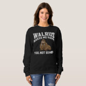 Walrus Kleding Geweldige Walrussen Ontwerp Trui (Voorkant volledig)