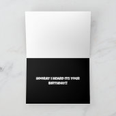 Walrus leest boek kaart (Binnen)