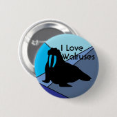 Walrus Love Button (Voorkant /achterkant)