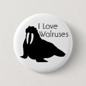Walrus Love Button (Voorkant)