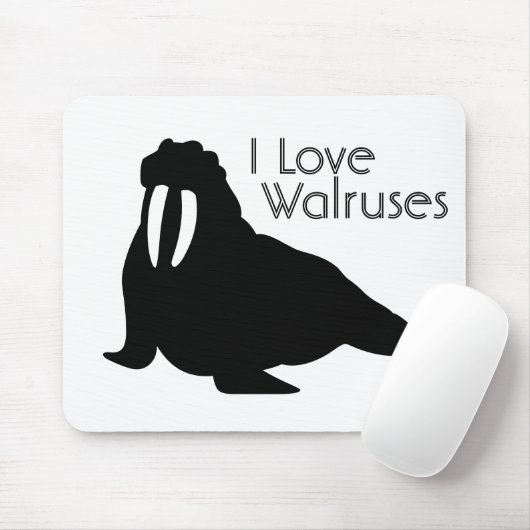 Walrus Love Muismat (Met muis)