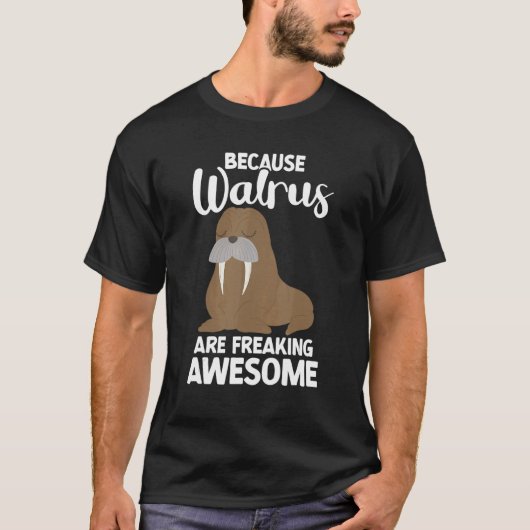 Walrus Mammal Animals Walrus Seal Animal 3 T-shirt (Voorkant)