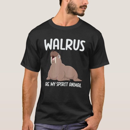 Walrus Mammal Animals Walrus  Seal Animal T-shirt (Voorkant)