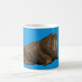 Walrus Mug on Blue Koffiemok (Center)