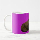 Walrus Mug on Pink Koffiemok (Links)