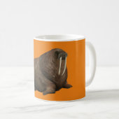 Walrus Mug - orange Koffiemok (Voorkant rechts)