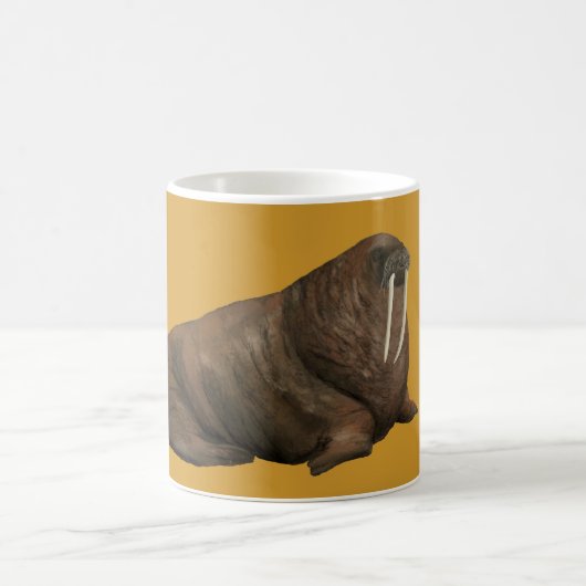 Walrus Mug Yellow Koffiemok (Center)