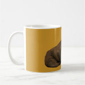 Walrus Mug Yellow Koffiemok (Links)