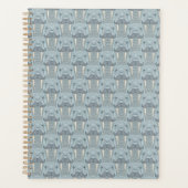 Walrus Mustache Pattern Planner (Voorkant)