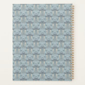Walrus Mustache Pattern Planner (Achterkant)