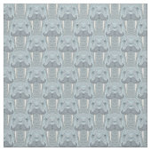 Walrus Mustache Pattern Stof (Swatch)