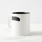 Walrus Mustache Tweekleurige Koffiemok (Voorkant links)