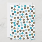 Walrus op een Iceberg Custom Birthday Party Kaart (Achterkant)