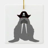 Walrus Pirate Ornament (Achterkant)