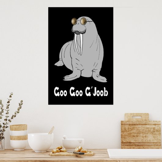 Walrus Poster (Keuken)
