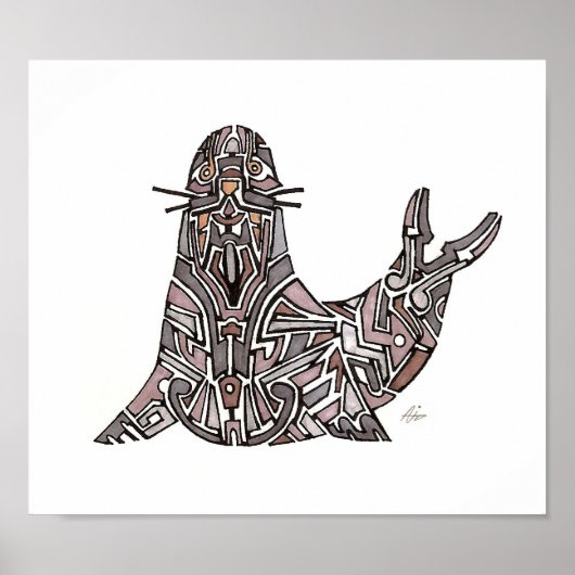 Walrus Poster (Voorkant)