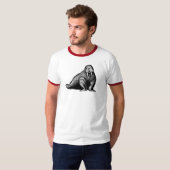 Walrus Ringer T-shirt (Voorkant volledig)