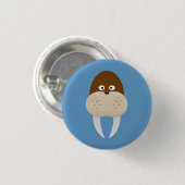 Walrus Ronde Button 3,2 Cm (Voorkant /achterkant)
