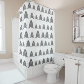 Walrus Shower Curtain Douchegordijn (In situ)