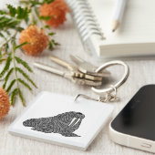 Walrus Sleutelhanger (Voorkant Rechts)