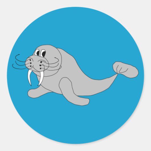 Walrus Sticker (Voorkant)