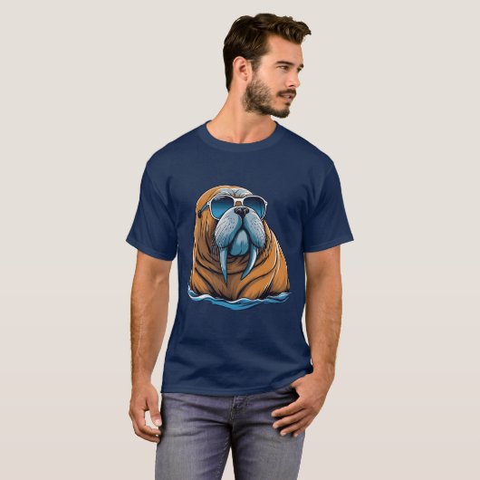 Walrus T-shirt (Voorkant volledig)