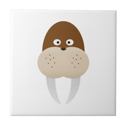 Walrus Tegeltje (Voorkant)