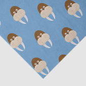 Walrus Tissuepapier (Detail)