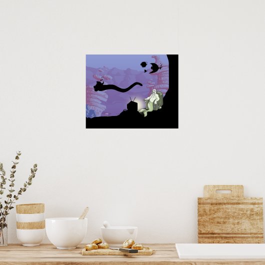 Walrus TV bekijken Poster (Keuken)