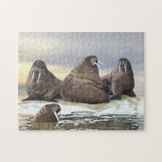 Walrus - Vier Broers Legpuzzel (Horizontaal)