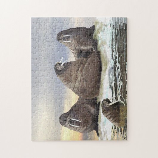 Walrus - Vier Broers Legpuzzel (Verticaal)