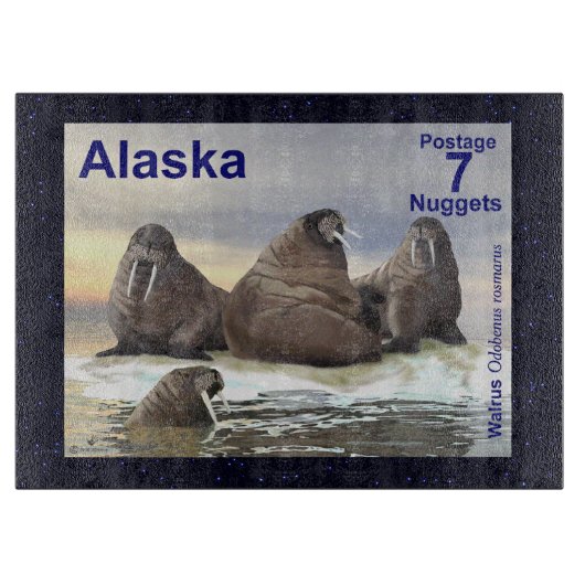 Walrus - Vier Broers Snijplank (Voorkant)