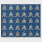 Walrus Wrapping Paper Cadeaupapier (Vlak)