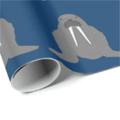 Walrus Wrapping Paper Cadeaupapier (Rol Hoek)