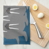 Walruses Kitchen Towel Theedoek (Quarter Fold)