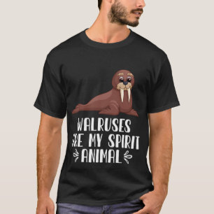 Walrussen zijn mijn dieren t-shirt