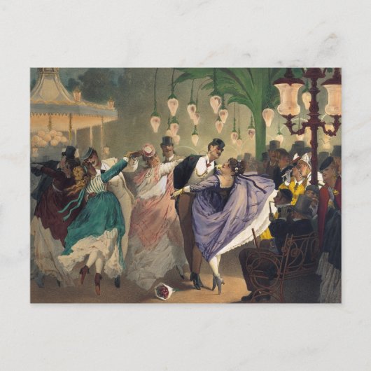 Wals bij Bal Mabille Briefkaart (Voorkant)