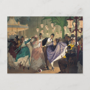 Wals bij Bal Mabille Briefkaart