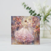 Wals der Bloemen Notenkraker Ballet Kaart (Staand voorkant)