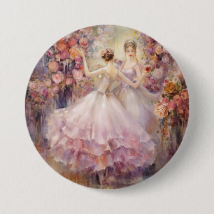 Wals der Bloemen Notenkraker Ballet Ronde Button 7,6 Cm
