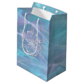 Wals der Sneeuwvlokken Cadeaubagage Medium Cadeauzakje (Achterkant Gekanteld)