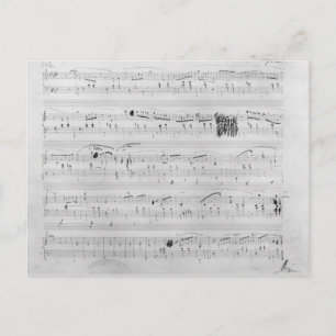 Wals in de minderjarige van F Briefkaart